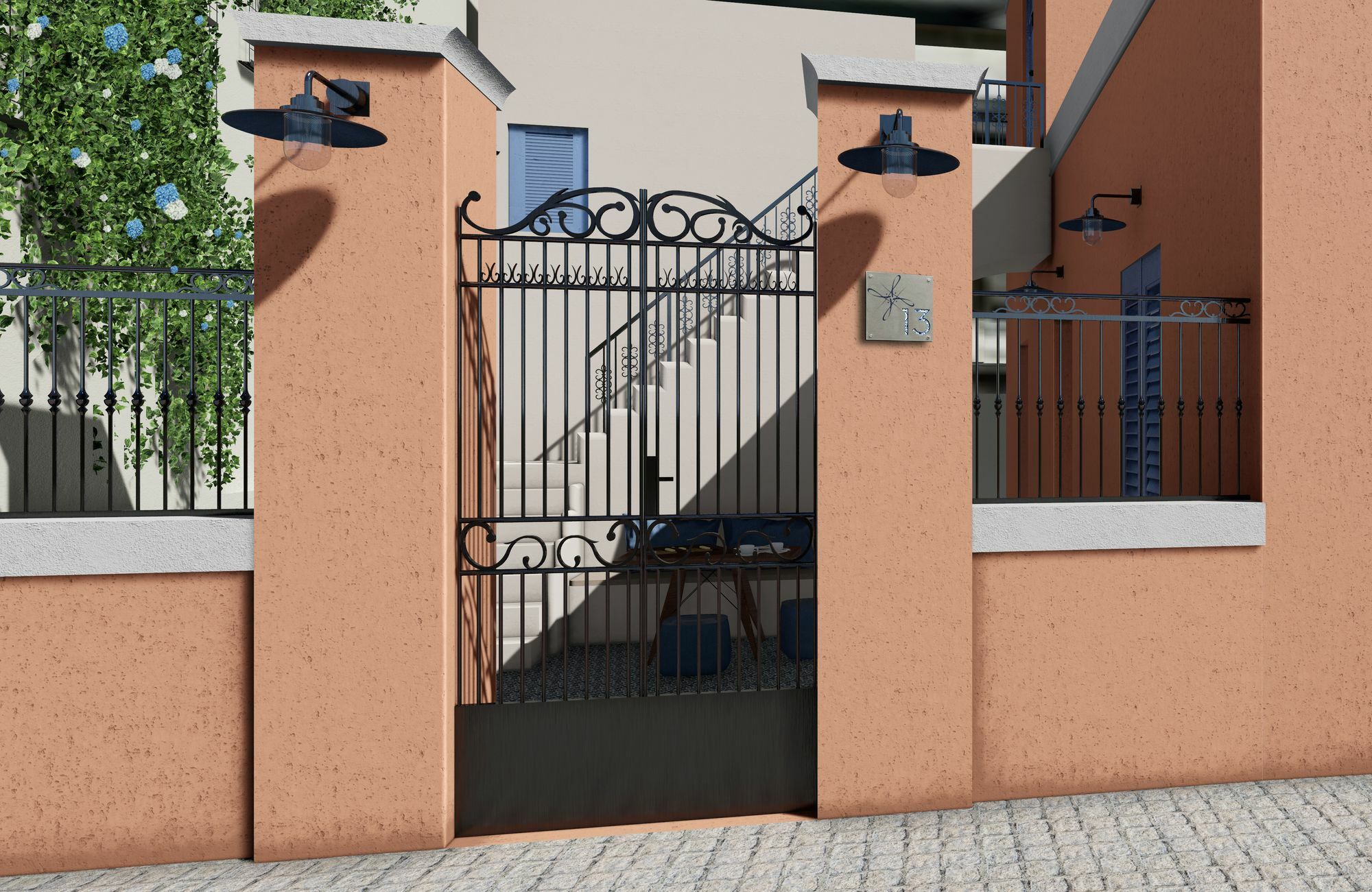 Rhodes City Blue Jasmine Suites מראה חיצוני תמונה